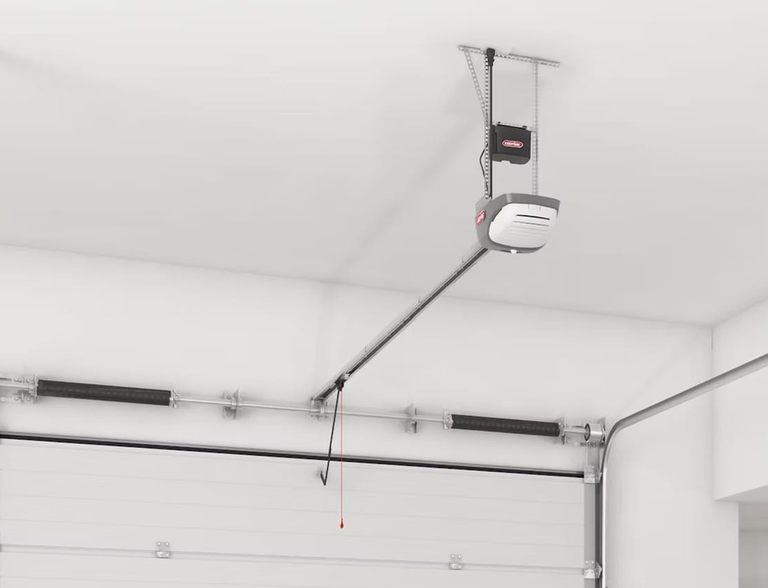 Garage Door Operating with Genie 4124H