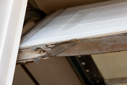 Garage Door Seal Needing Replaced